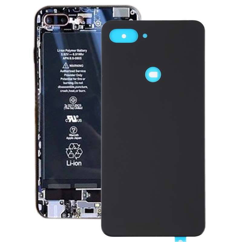 Back Cover for Xiaomi Mi 8 Lite(Black)