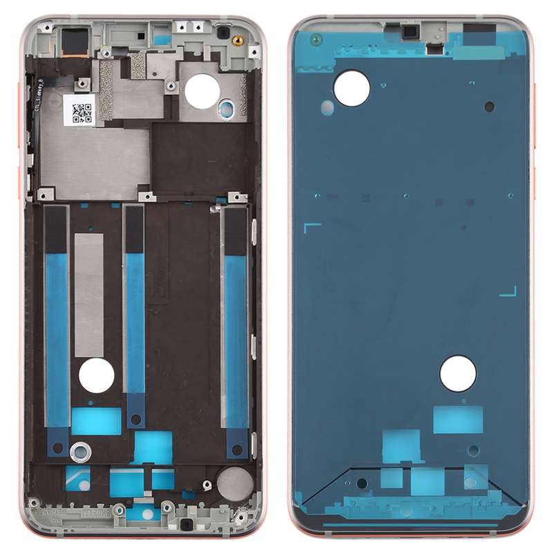 Front Housing LCD Frame Bezel Plate for Nokia 7.1 TA-1100 TA-1096 TA-1095 TA-1085 TA-1097(Black)