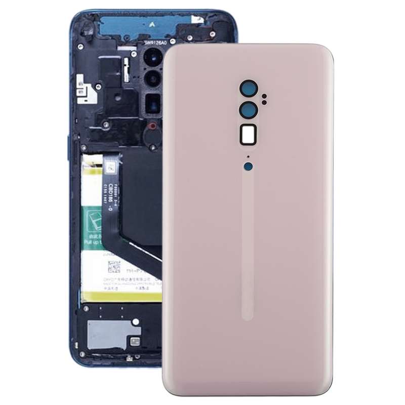 For OPPO Reno 10x zoom Battery Back Cover (Black)