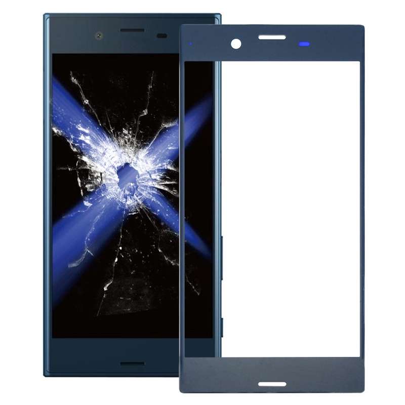 Front Screen Outer Glass Lens for Sony Xperia XZ(Black)