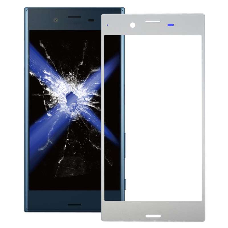Front Screen Outer Glass Lens for Sony Xperia XZ(Black)