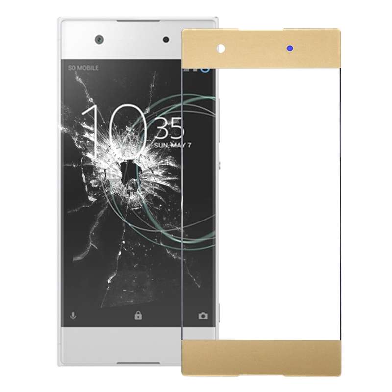 Front Screen Outer Glass Lens for Sony Xperia XA1 (Pink)