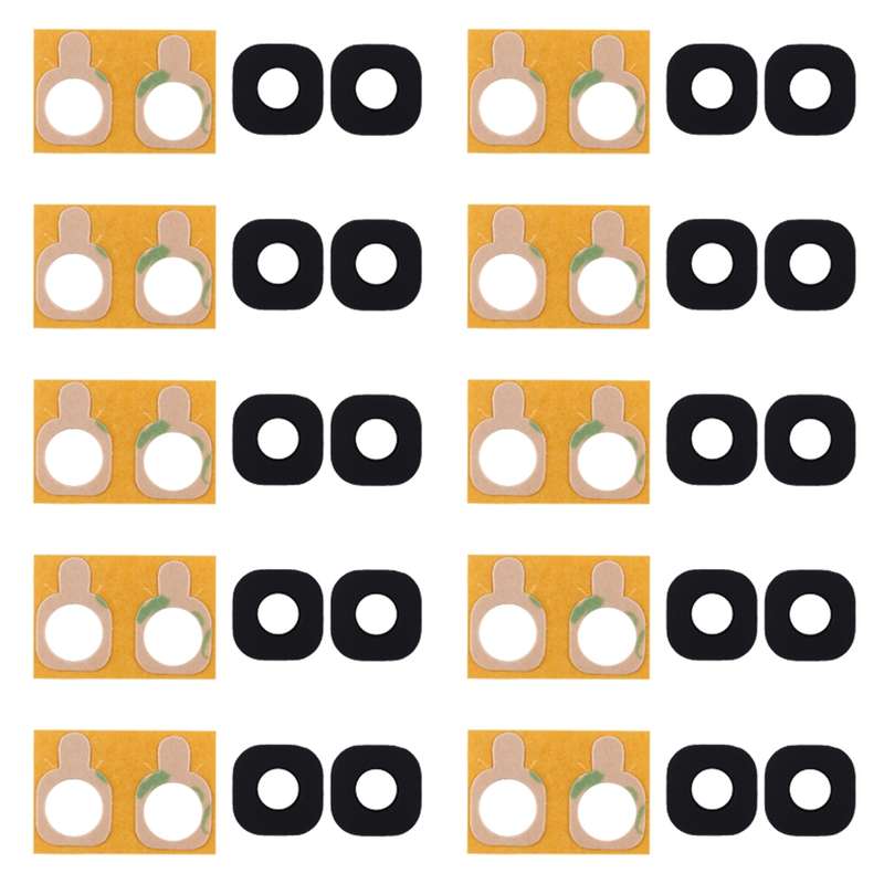 For Galaxy A3 (2017) / A320 10pcs Back Camera Lens Cover with Sticker