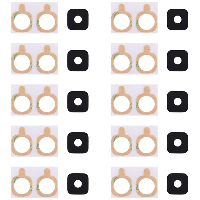 For Galaxy A5 (2018) / A8 (2018) / A530 10pcs Back Camera Lens Cover with Sticker
