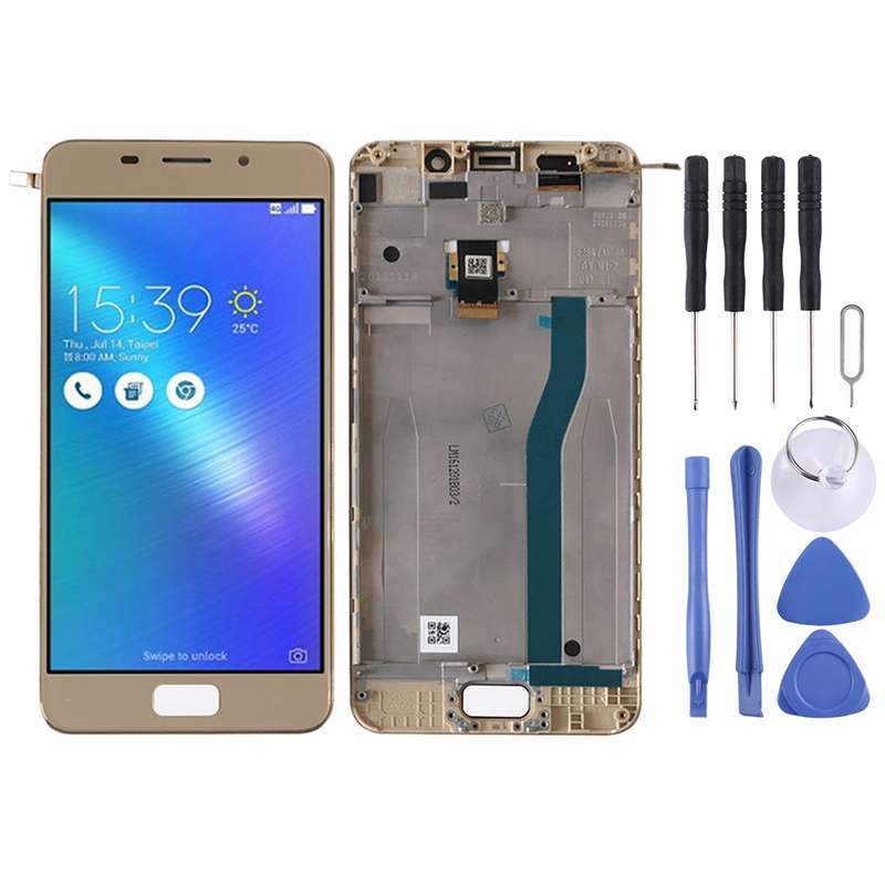 OEM LCD Screen for ASUS Zenfone 3S Max ZC521TL X00GD Digitizer Full Assembly with FrameGold)