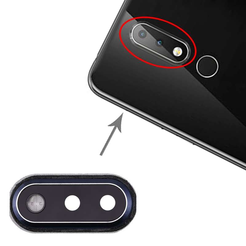 Camera Lens Cover for Nokia X6(White)