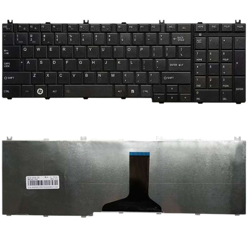 US Version Keyboard for Toshiba Satellite L670 L670D L675 L675D C660 C660D C655 L655 L655D C650 C650