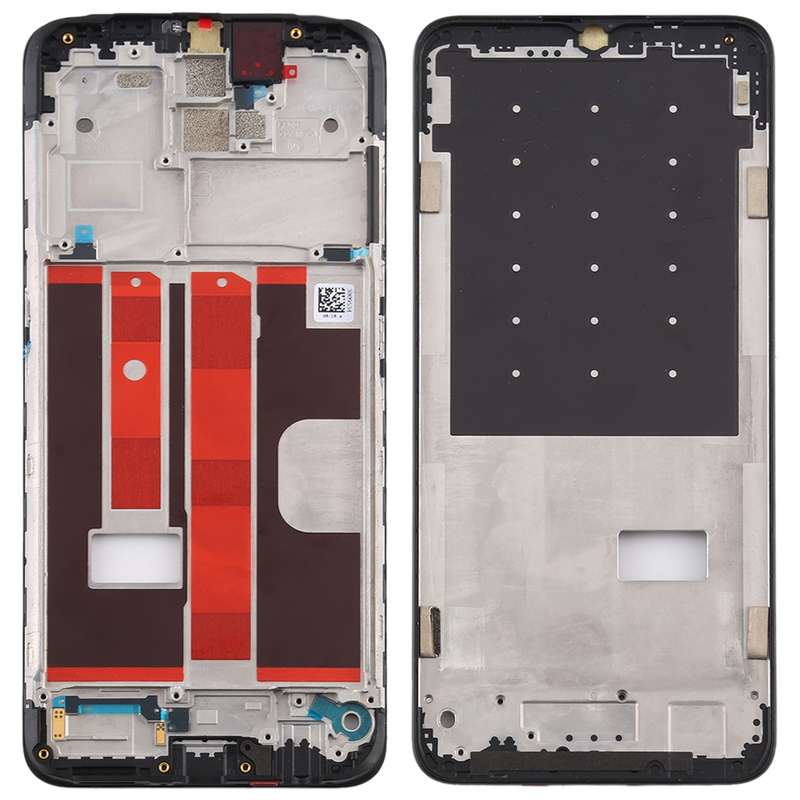 For OPPO A11 Front Housing LCD Frame Bezel Plate (Black)