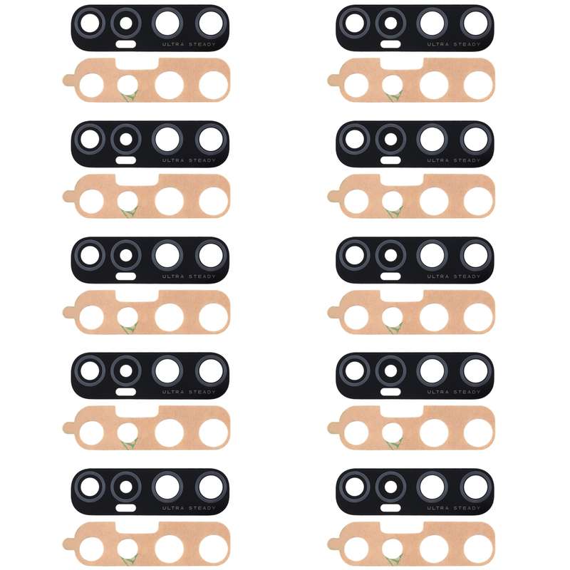For OPPO Reno3 Pro 5G/Find X2 Neo 10pcs Back Camera Lens