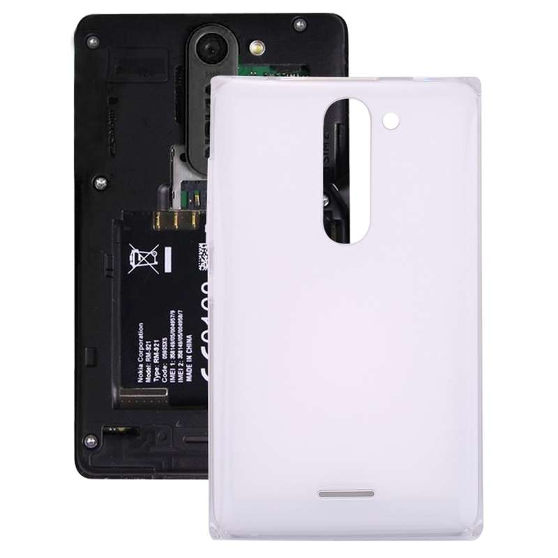 Dual SIM Battery Back Cover for Nokia Asha 502 (Red)