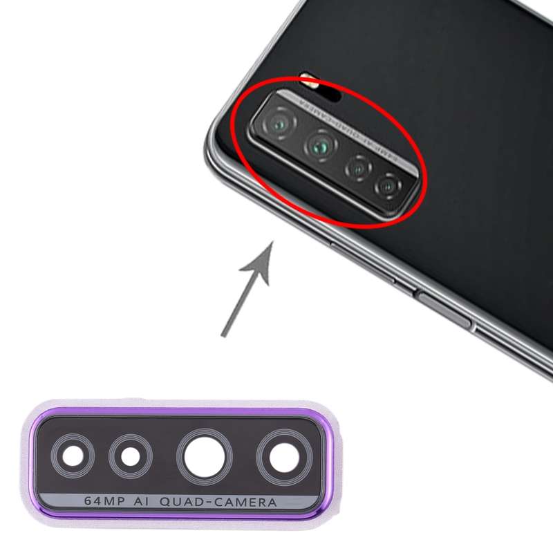 For Huawei P40 Lite 5G / Nova 7 SE Original Camera Lens Cover (Black)