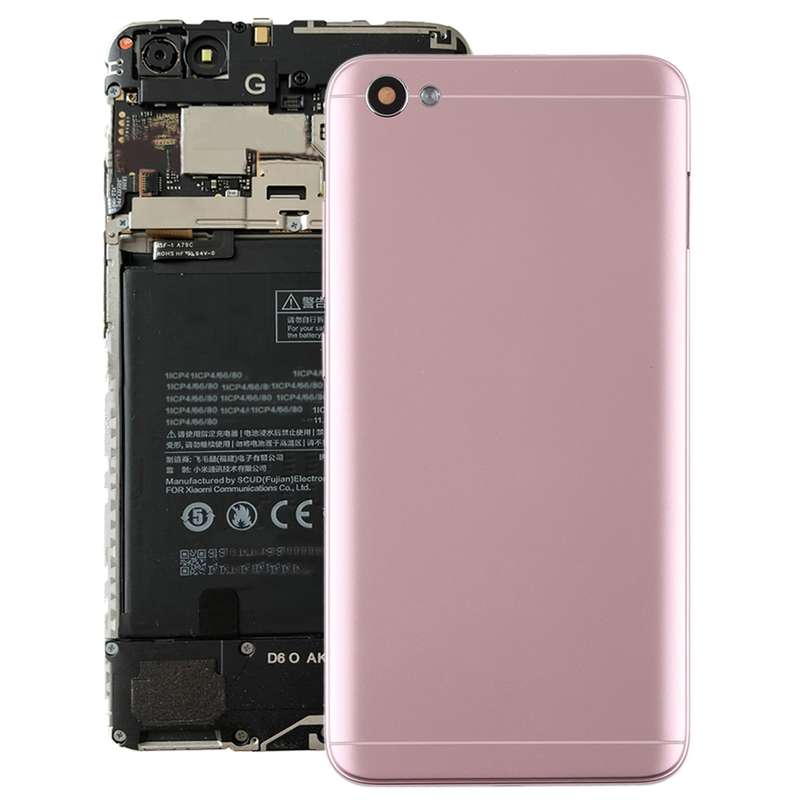 Back Cover with Camera Lens & Side Keys for Xiaomi Redmi Note 5A(Grey)