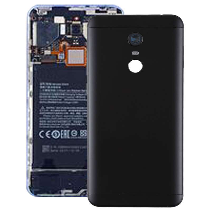 Back Cover with Camera Lens & Side Keys for Xiaomi Redmi 5 Plus(Black)