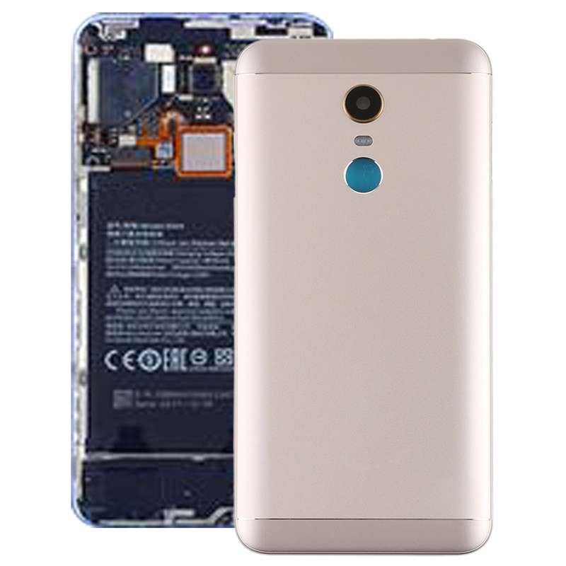 Back Cover with Camera Lens & Side Keys for Xiaomi Redmi 5 Plus(Black)
