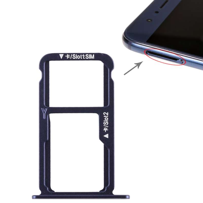 SIM Card Tray + SIM Card Tray / Micro SD Card for Huawei Honor 8 (Pink)