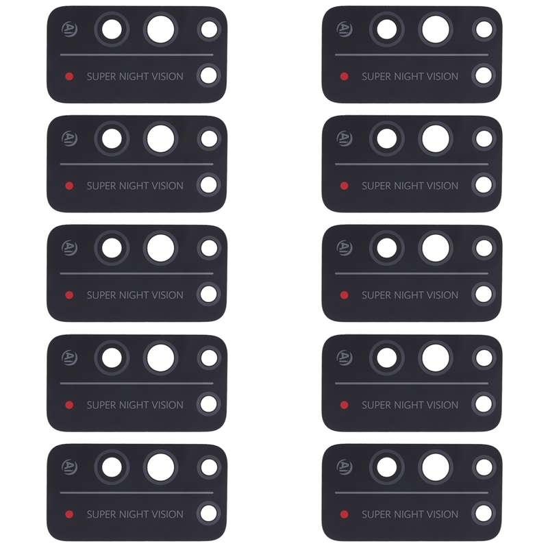 For Huawei Honor X10 5G 10pcs Back Camera Lens