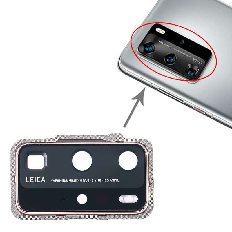 For Huawei P40 Pro Original Camera Lens Cover (Black)