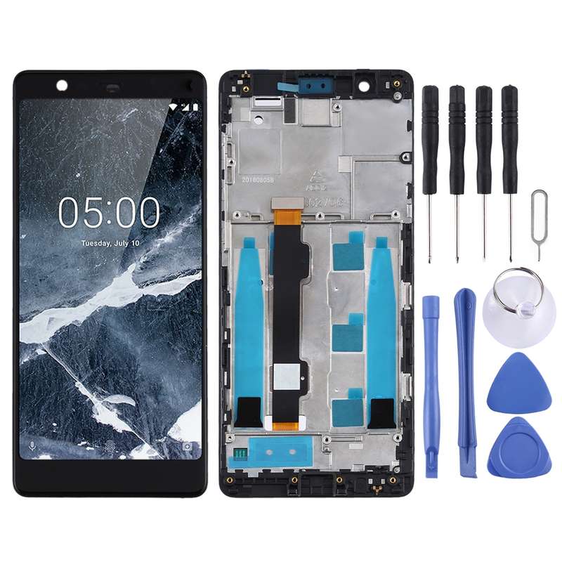 TFT LCD Screen for Nokia 5.1 TA-1061 TA-1075 TA-1076 TA-1088 TA-1081 Digitizer Full Assembly with Fr