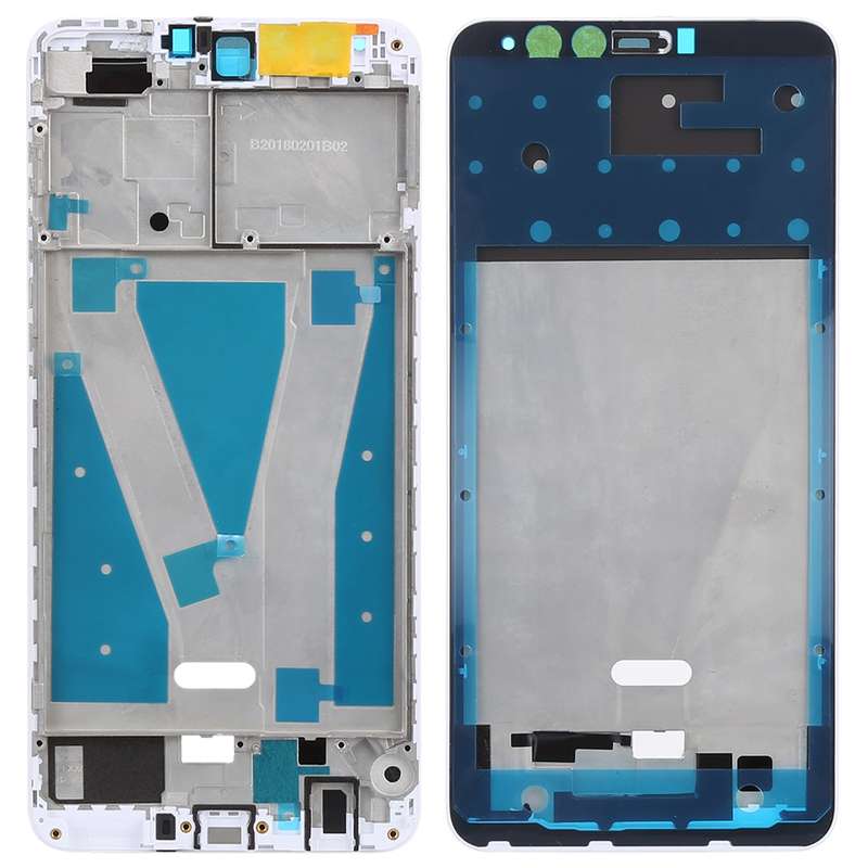 Front Housing LCD Frame Bezel for Huawei Enjoy 8 Plus(White)