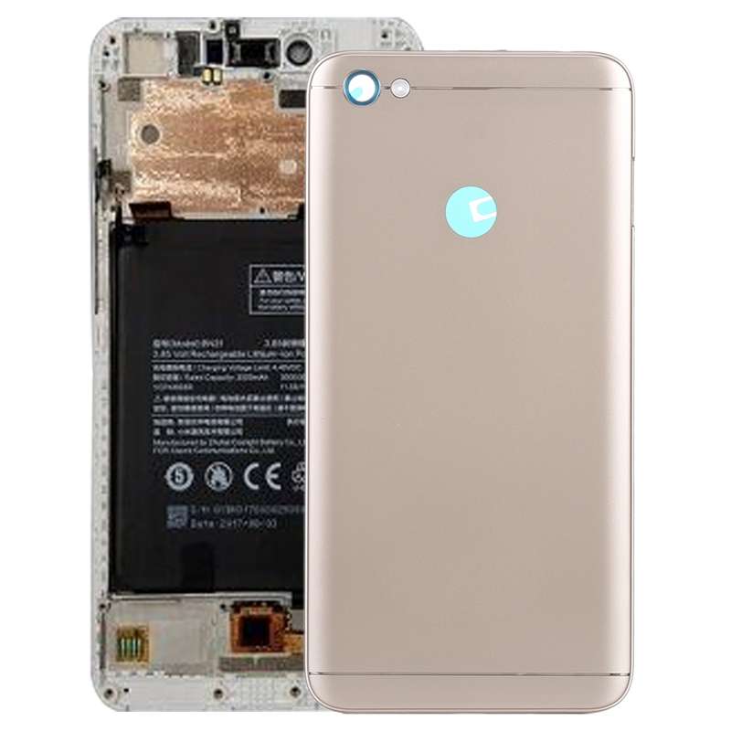 Back Cover with Side Keys for Xiaomi Redmi Note 5A Prime(Grey)