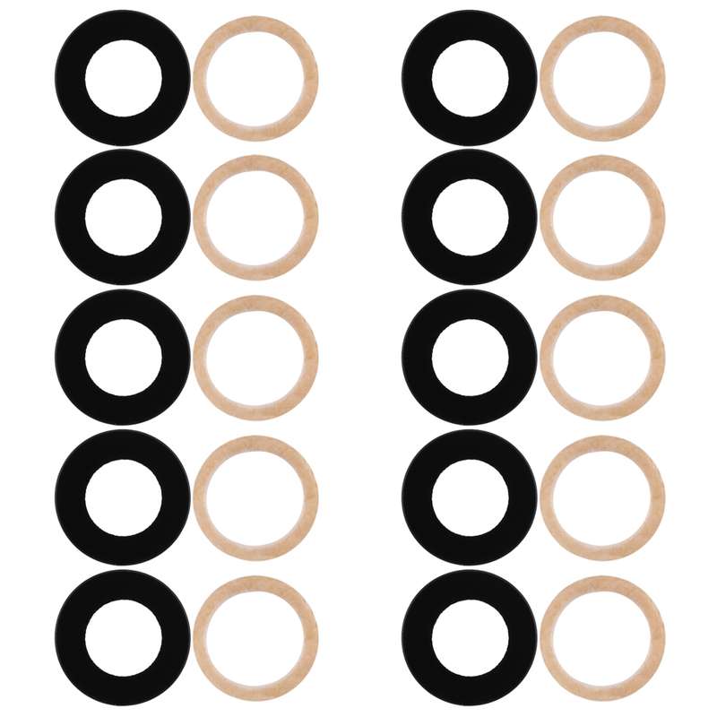 For Huawei P smart / Enjoy 7S 10pcs Back Camera Lens