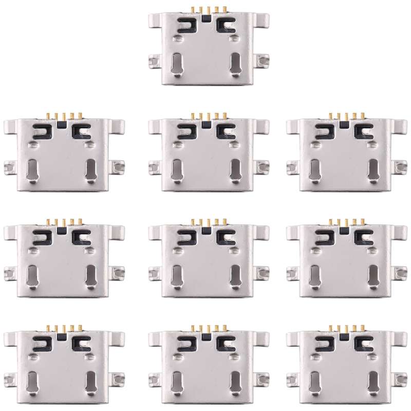 10 PCS Charging Port Connector for Xiaomi Redmi Note 5 / Redmi Note 5 Pro