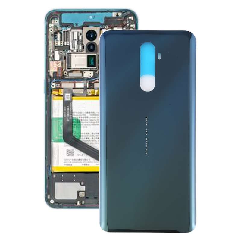 For OPPO Reno Ace Battery Back Cover (Twilight Blue)