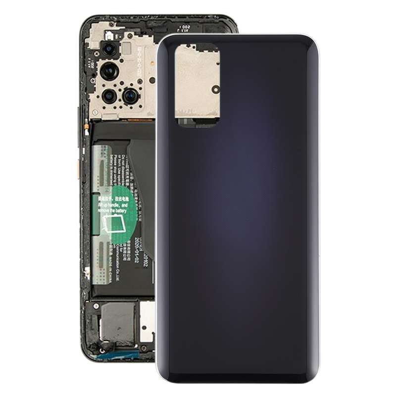 For Vivo iQOO 3 Battery Back Cover (Black)