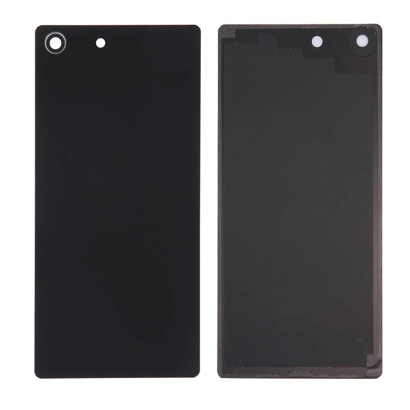 Back Battery Cover for Sony Xperia M5 (Black)