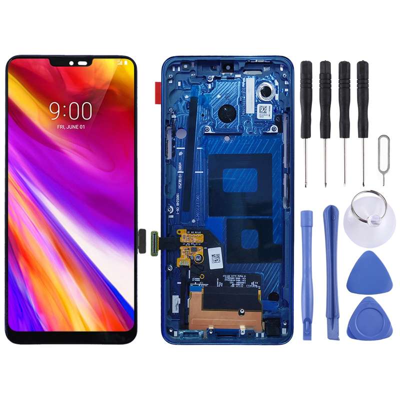 Original LCD Screen for LG G7 ThinQ / G710 G710EM G710PM G710VMP Digitizer Full Assembly with Frame