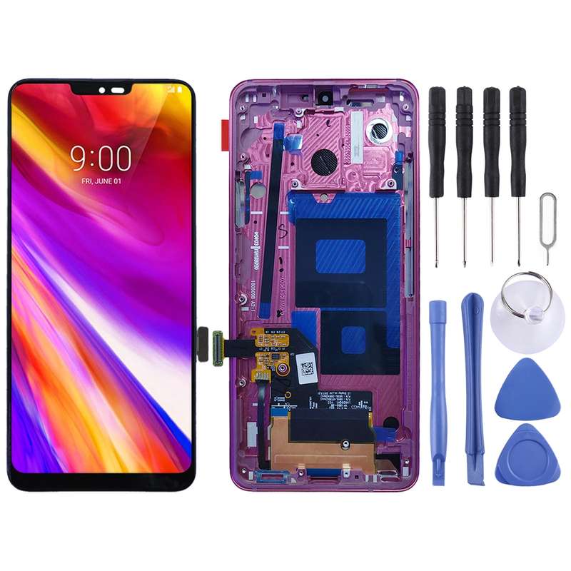 Original LCD Screen for LG G7 ThinQ / G710 G710EM G710PM G710VMP Digitizer Full Assembly with Frame