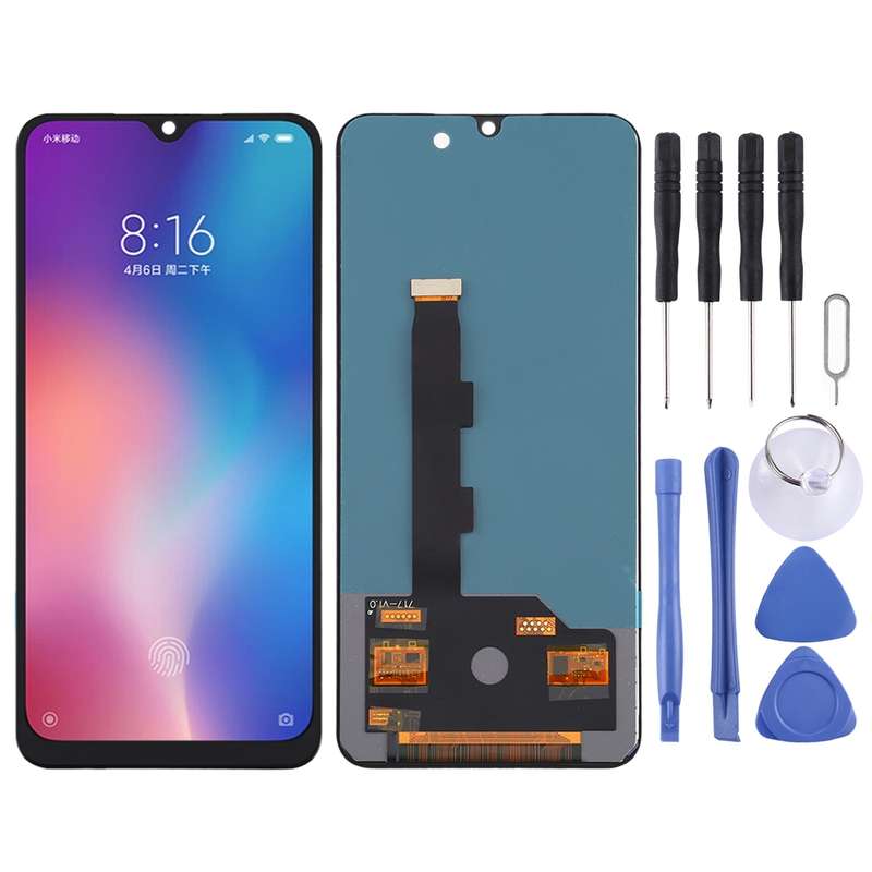 TFT LCD Screen for Xiaomi Mi 9 SE with Digitizer Full Assembly, Not Supporting Fingerprint Identific