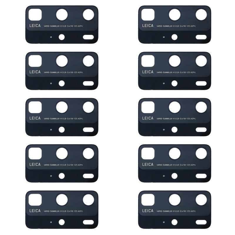 For Huawei P40 Pro 10pcs Back Camera Lens