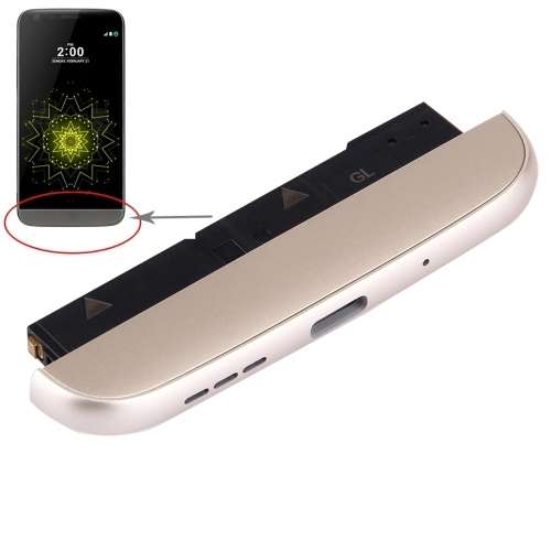 (Charging Dock + Microphone + Speaker Ringer Buzzer) Module for LG G5 / F700K (KR Version)(Silver)