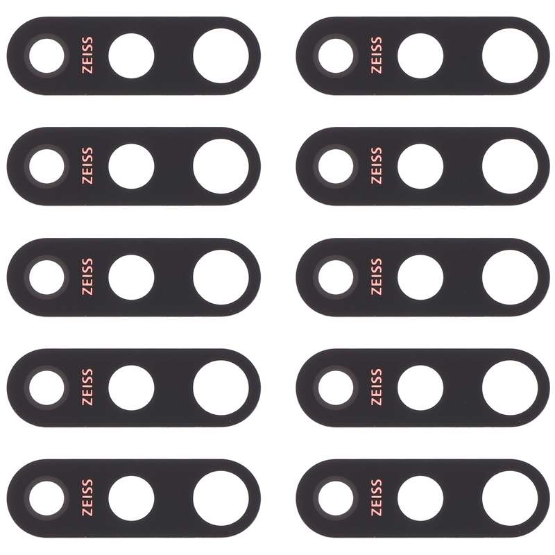 10 PCS Back Camera Lens for Nokia X71 / 8.1 Plus / TA-1167 / TA-1188