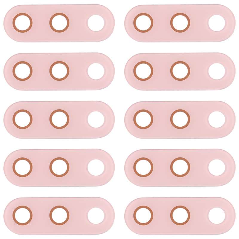 10 PCS Back Camera Lens for Nokia 4.2 / TA-1184 / TA-1133 / TA-1149 / TA-1150 / TA-1157(Pink)