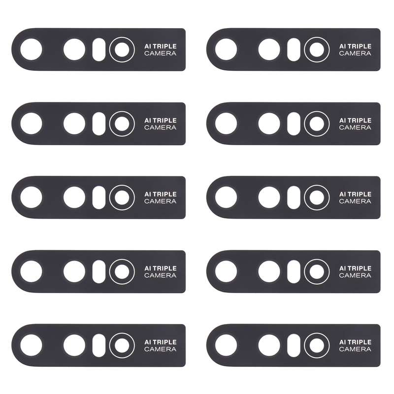 For Vivo S1 / V15 10pcs Back Camera Lens (Black)