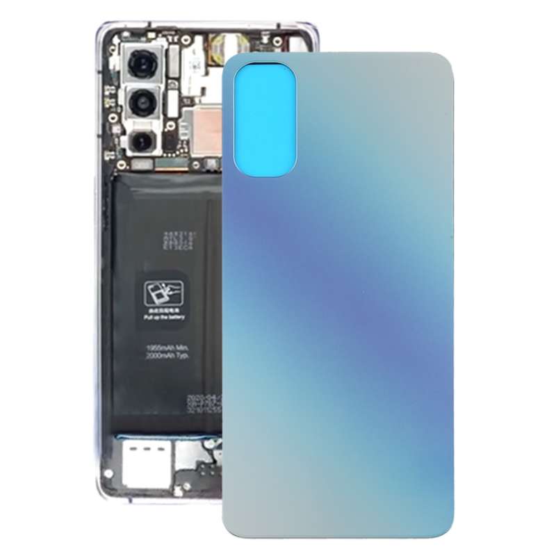 For OPPO Reno4 5G Battery Back Cover (Red)