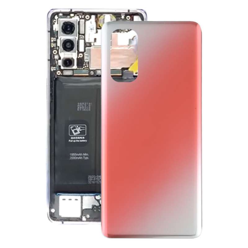 For OPPO Reno4 Pro 5G Battery Back Cover (Black)