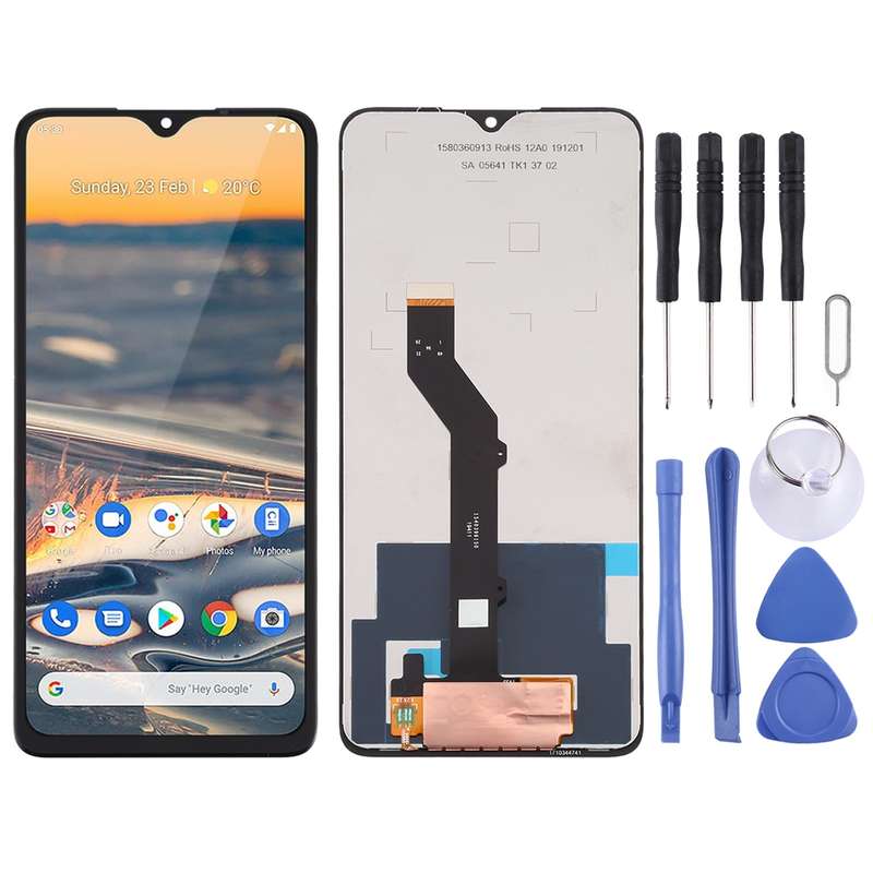 TFT LCD Screen for Nokia 5.3 TA-1227 / TA-1229 / TA-1223 / TA-12234 with Digitizer Full Assembly (Bl