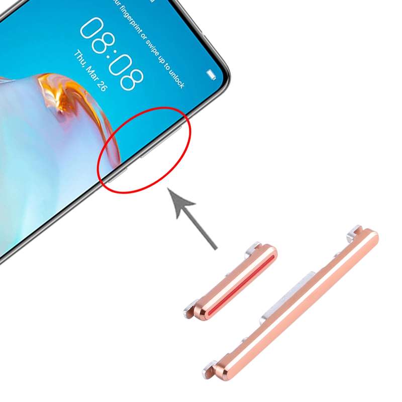 Power Button and Volume Control Button for Huawei P40 (Blue)