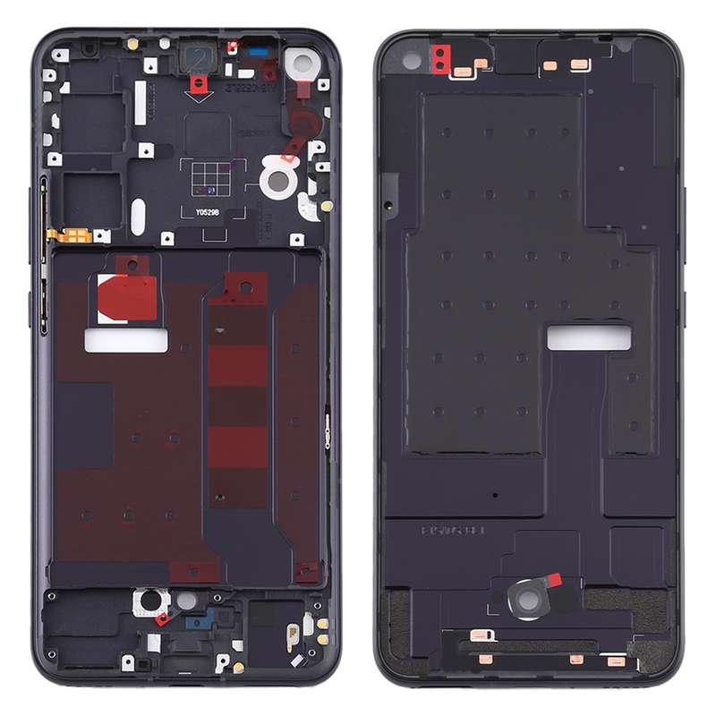 Middle Frame Bezel Plate for Huawei Nova 7 5G(Black)