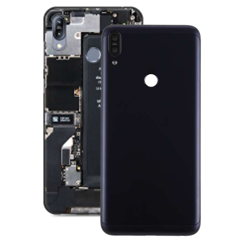 Battery Back Cover with Camera Lens & Side Keys for Asus Zenfone Max Pro (M1) / ZB602K(Black)