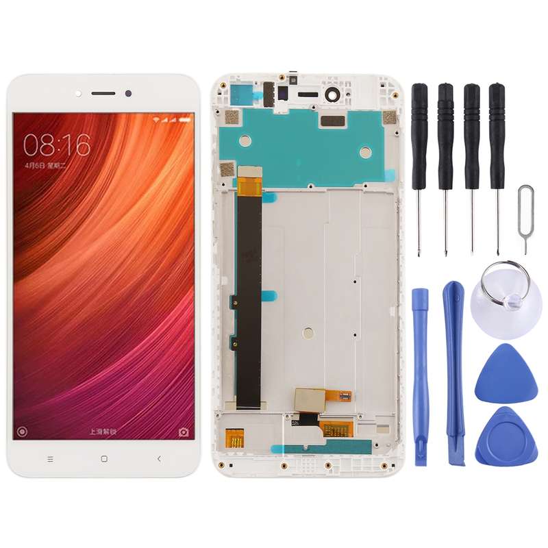 TFT LCD Screen for Xiaomi Redmi Note 5A Digitizer Full Assembly with Frame(Black)