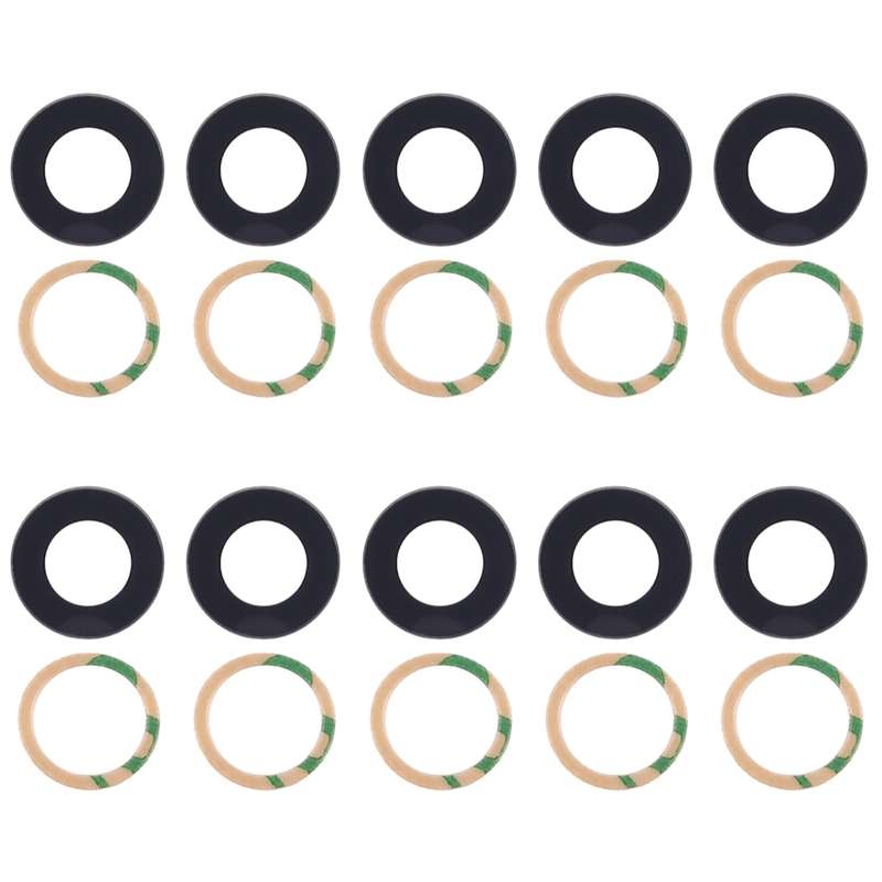 10 PCS Back Camera Lens Cover & Adhesive for Xiaomi Mi 6