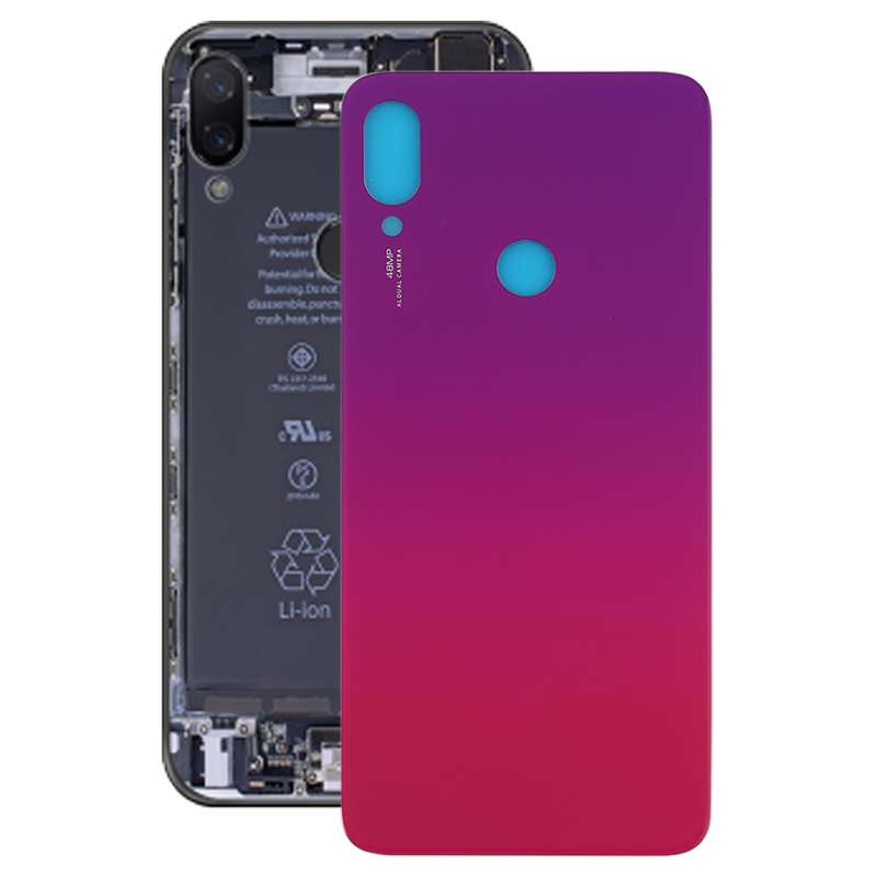 Battery Back Cover for Xiaomi Redmi Note 7 / Redmi Note 7 Pro(Black)