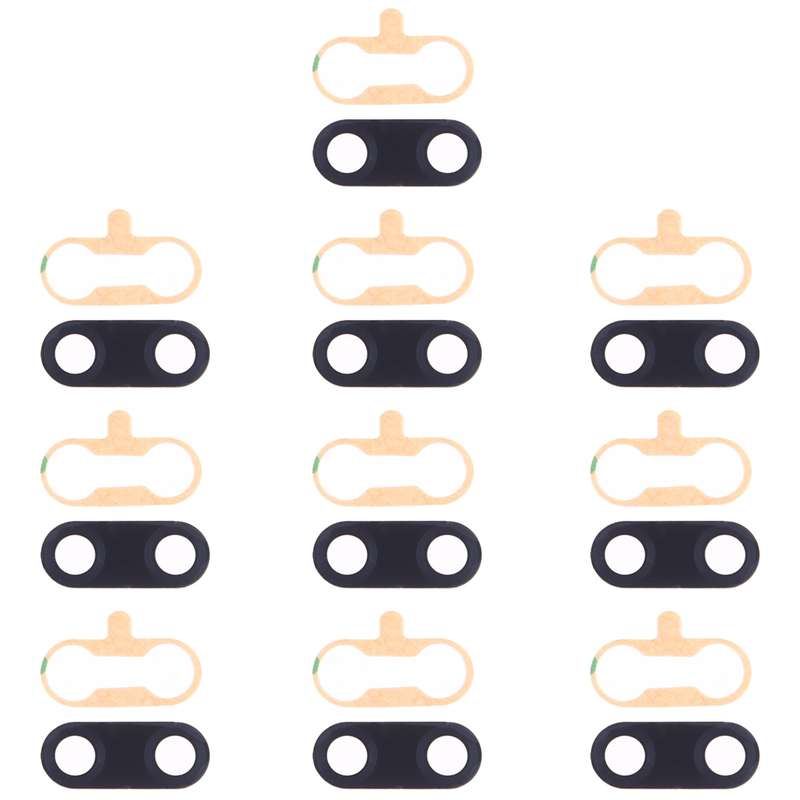 For Huawei Y7 2019 / Y7 Prime 2019 / P Smart 2019 / Y7 Pro 2019 10pcs Back Camera Lens & Adhesive