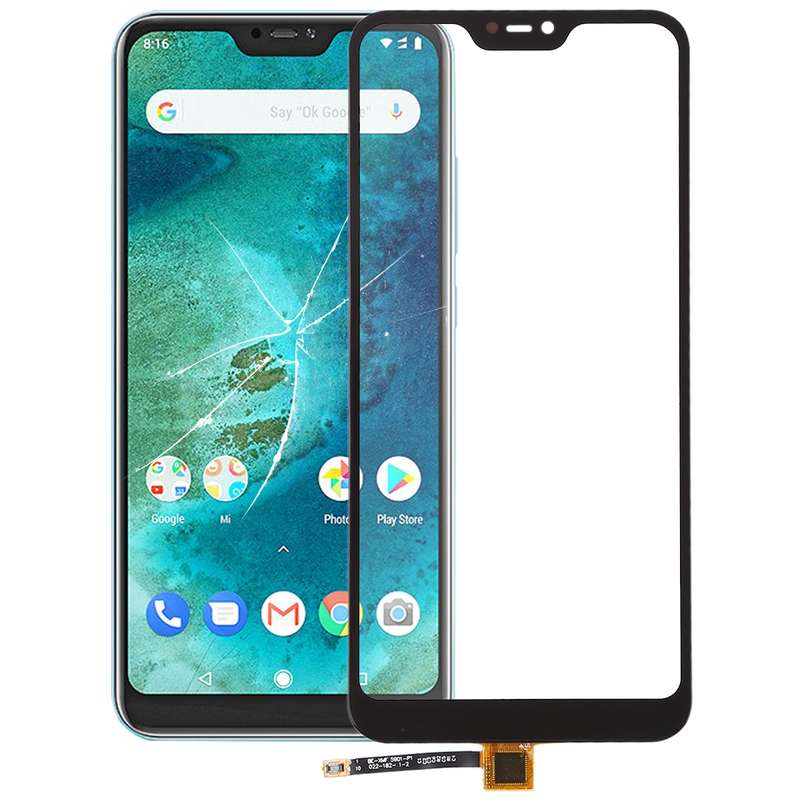 Touch Panel for Xiaomi Redmi 6 Pro (Mi A2 Lite)(Black)