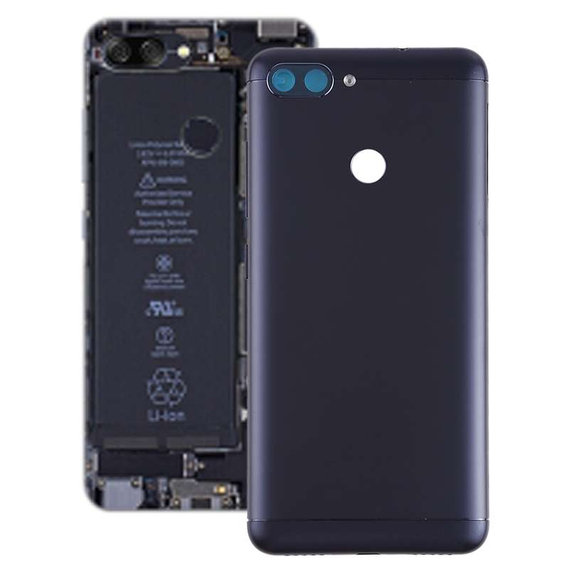 Back Cover with Camera Lens & Side Keys for Asus Zenfone Max Plus (M1) / ZB570TL(Grey)
