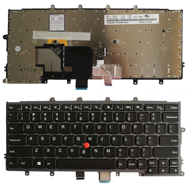 US Version English Laptop Keyboard with Pointing Sticks for Lenovo IBM Thinkpad X240 / X240S / X250